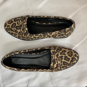 ASOS design mantra loafer in leopard